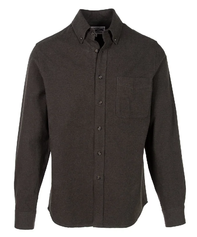 Best Bargains Schott NYC Men's Flannel Shirt - Olive