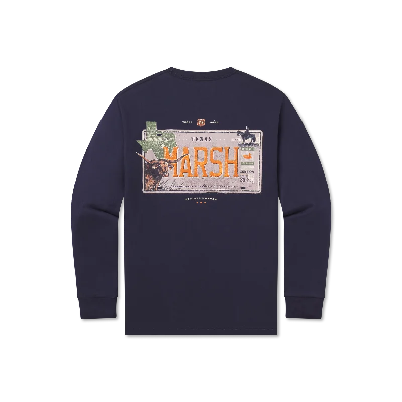 Deal Explosion Backroads Collection Tee - Texas - Long Sleeve