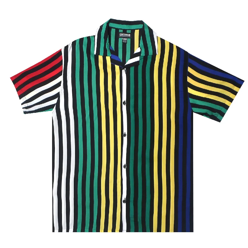 Final Markdown CONTENDER SHORT SLEEVE STRIPPED SHIRT - 9RS02