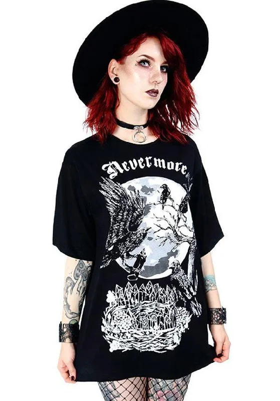 Year-End Deals Nevermore | OVERSIZED T-SHIRT