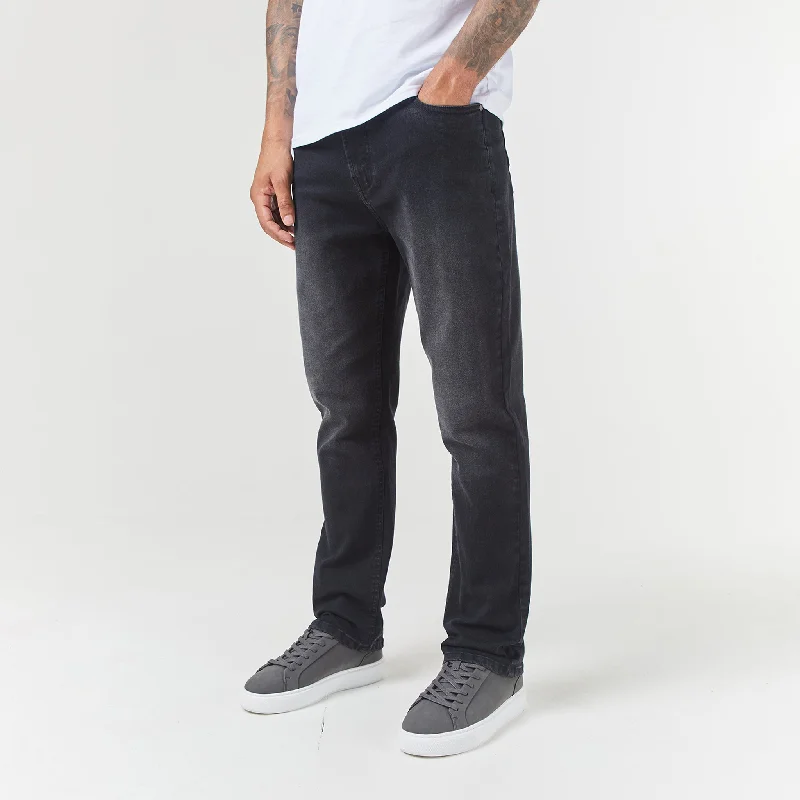 Buy Now Straight Leg Denim Jean | Black Wash