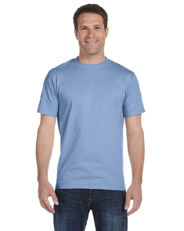 Weekend Savings Bonanza Hanes ComfortSoft 100% Cotton T-Shirt | Light Blue