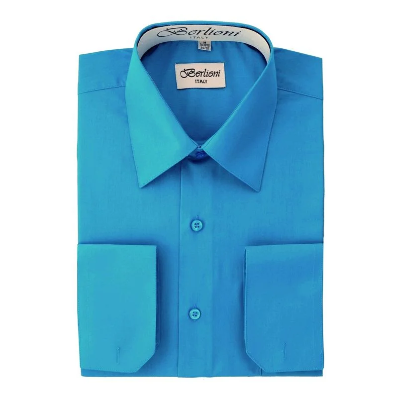 Weekend Deals to Brighten Your Day French Convertible Shirt | N°207 | Turquoise
