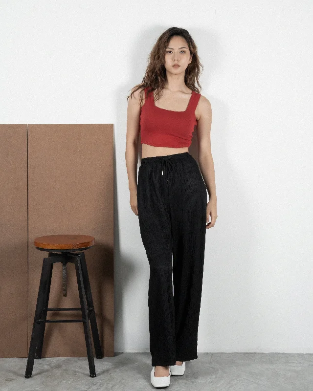 Instant Deal Classic Square Neck Crop Tank Top 2.0