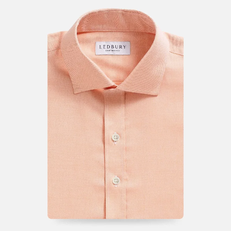 Don't Wait The Orange Hutchins Herringbone Custom Shirt