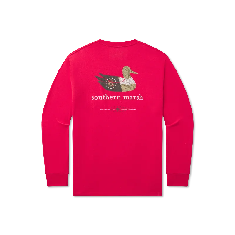 Extra Savings Authentic Heritage Tee - Georgia - Long Sleeve