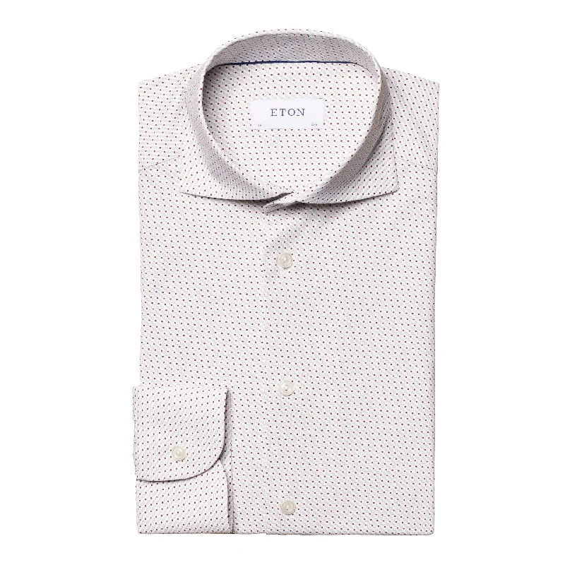 Reduced Price Slim Fit - Geometric Print Shirt