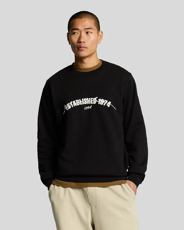 Extra Savings Established 1874 Graphic Crew Neck Sweatshirt