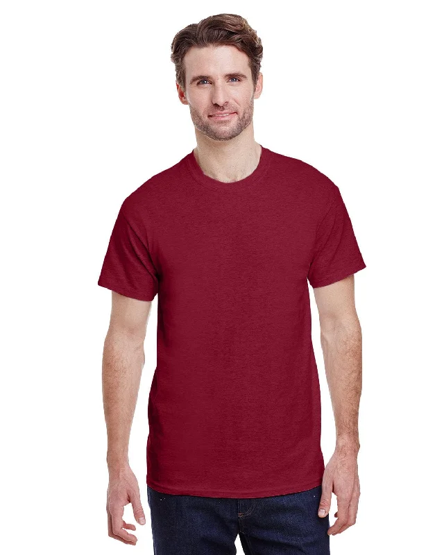 Limited Availability Gildan Ultra Cotton Heavyweight T-Shirt | Antiq Cherry Red