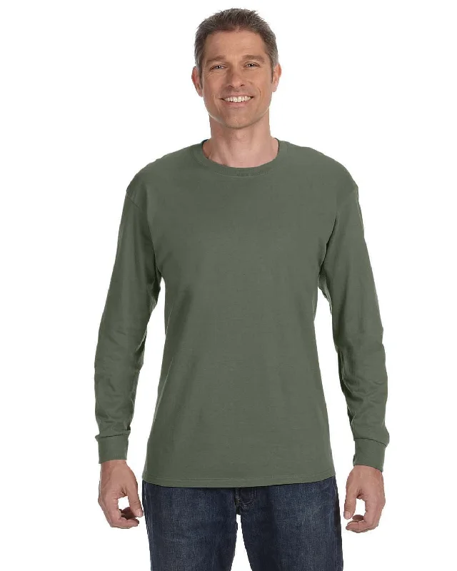 Sale Event Gildan Heavy Cotton Long Sleeve T-Shirt | Military Green