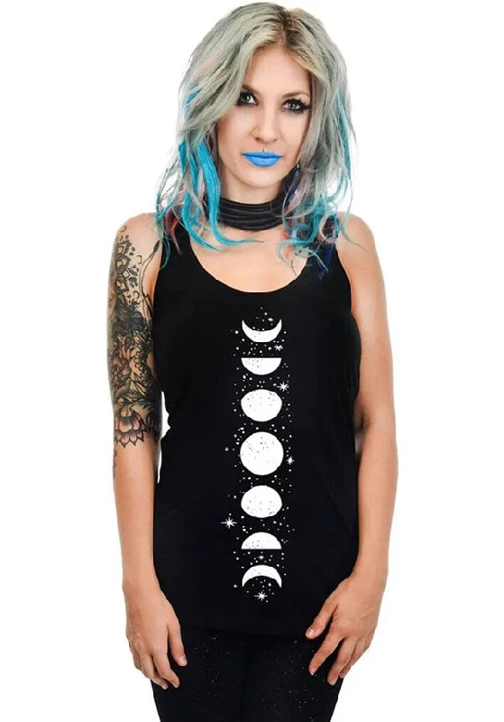 Weekend Discounts to Enjoy Phases Of The Moon & Stars | TANK TOP