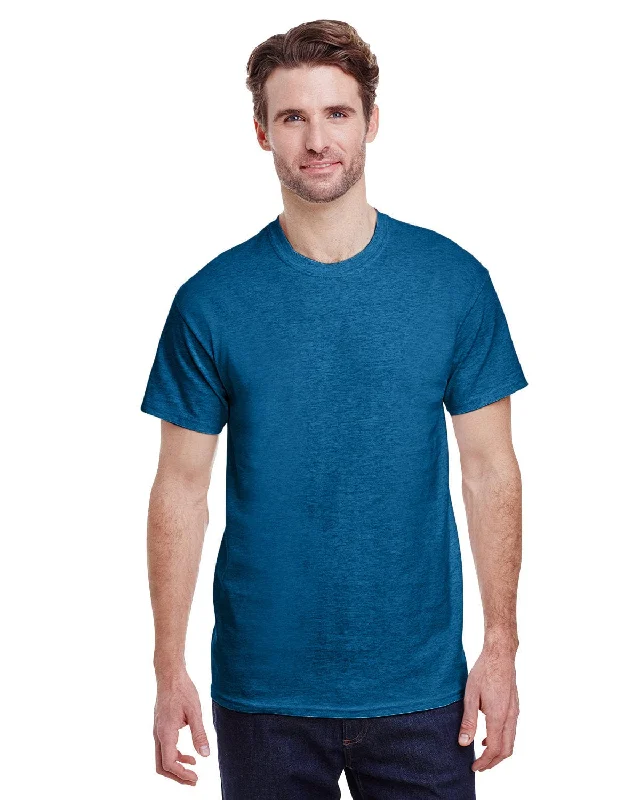 Deep Savings Gildan Heavy Cotton T-Shirt | Antique Sapphire