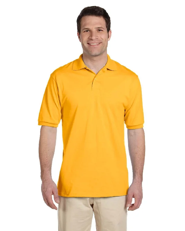 Shop Now Jerzees 50/50 Jersey Knit Polo Shirt | Gold