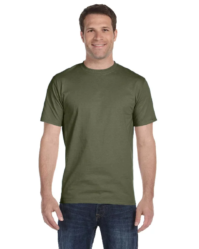 Special Discount Hanes ComfortSoft 100% Cotton T-Shirt | Fatigue Green