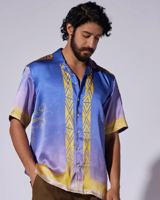 Weekend Deals That Sparkle 100% Silk Shirt - Tulum