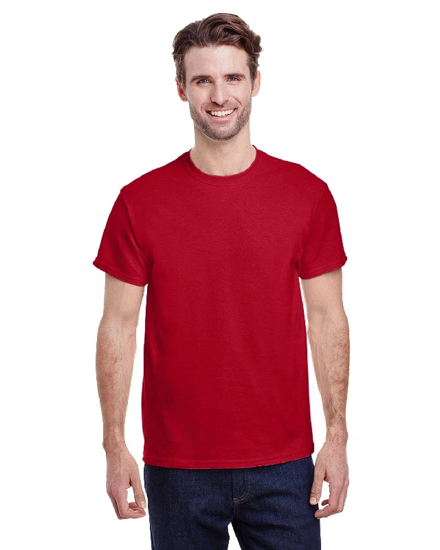 Huge Discounts Gildan Heavy Cotton T-Shirt | Red