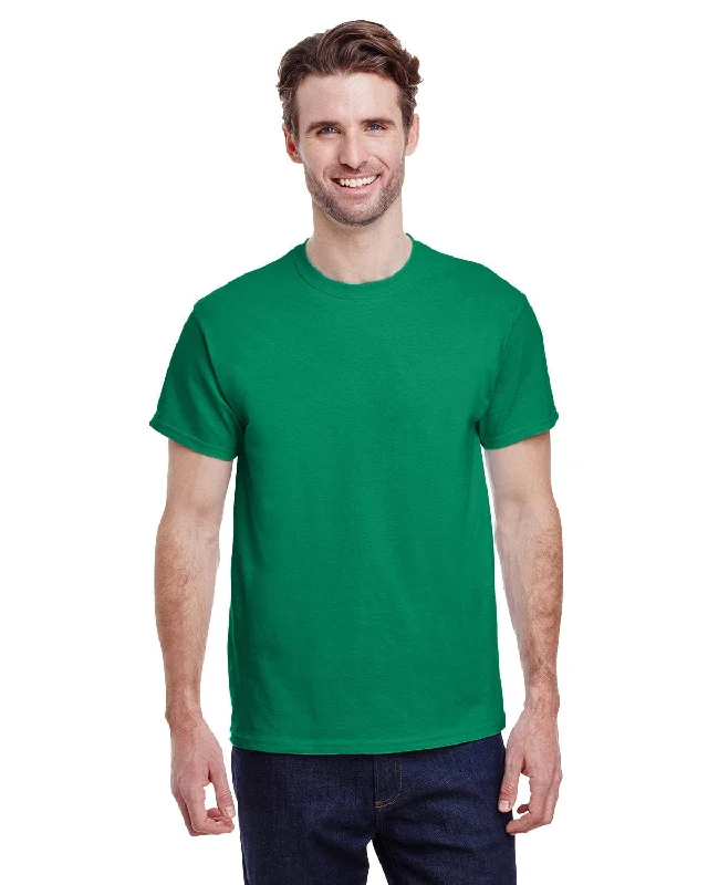 Weekend Bargains to Celebrate Gildan Ultra Cotton Heavyweight T-Shirt | Kelly Green