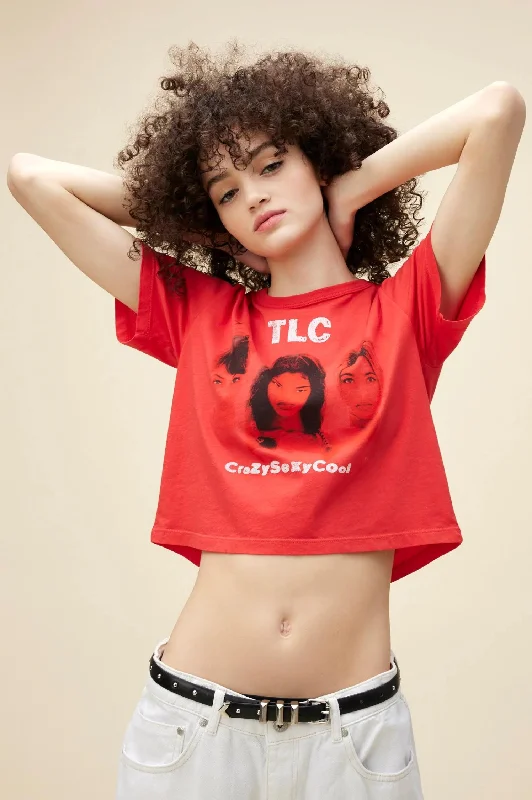 Weekend Sale: Don't Miss Out TLC Sexy Crazy Cool Boxy Crop Tee