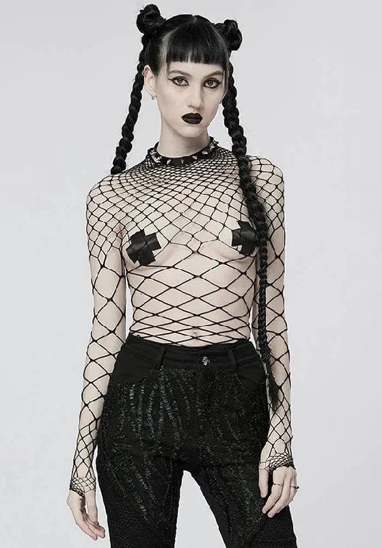Make Your Weekend Count with Savings Punk Sheer [Black] | BODYSUIT