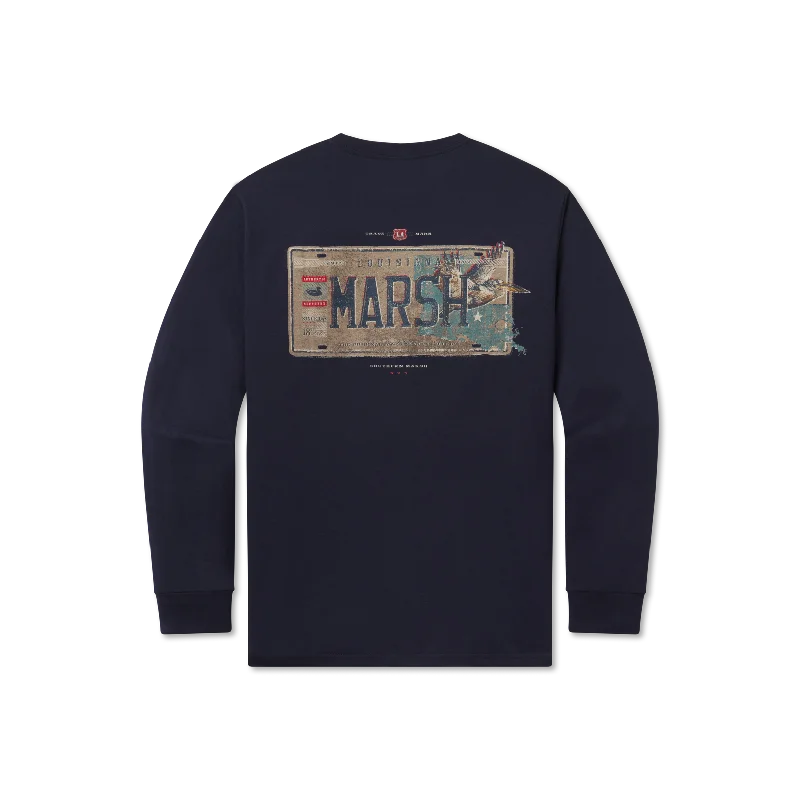 Savings Event Backroads Collection Tee - Louisiana - Long Sleeve