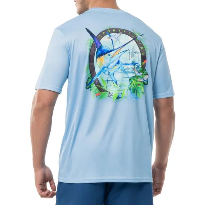 Flash Deal Guy Harvey Men's T-Shirts Short Sleeve Performance Shirt