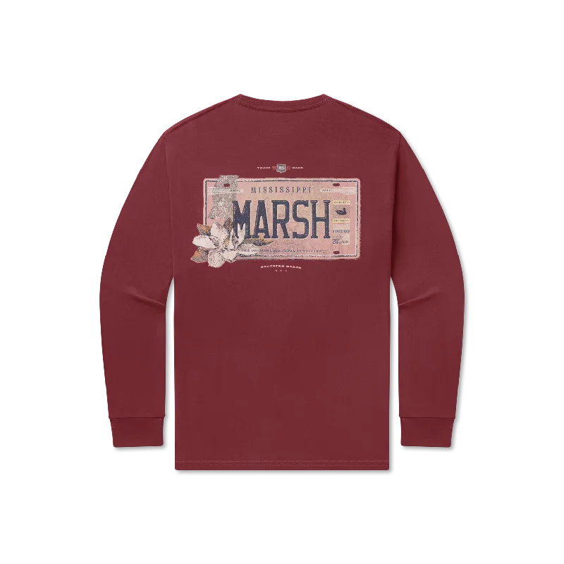 Deal Alert Backroads Collection Tee - Mississippi - Long Sleeve