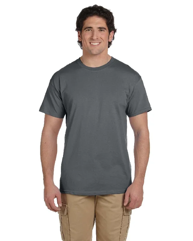 Sneak Peek Sale Fruit of the Loom 100% Cotton T-Shirt | Charcoal Grey