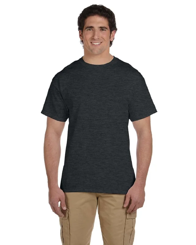 Big Discounts Fruit of the Loom 100% Cotton T-Shirt | Black Heather