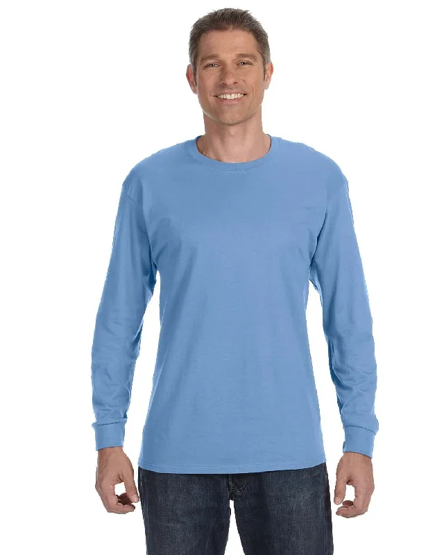 Best Bargains Gildan Heavy Cotton Long Sleeve T-Shirt | Carolina Blue