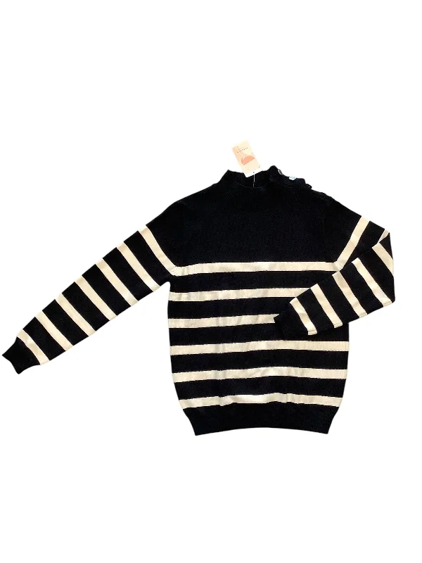 Weekend Specials to Grab Sweater By Cmc In Black & White, Size: M