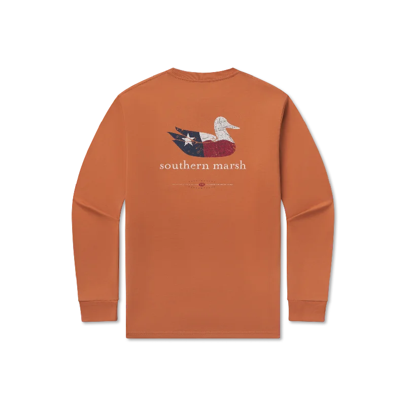 Epic Deals Authentic Heritage Tee - Texas - Long Sleeve