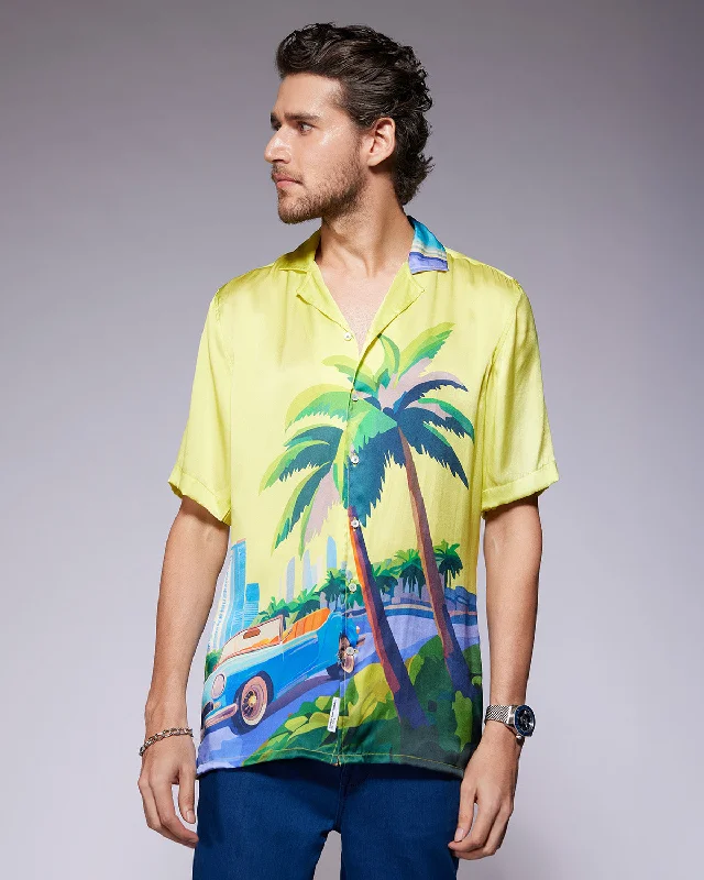 Epic Deals 100% Silk Shirt - Seychelles