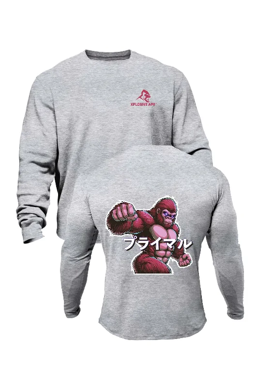 Weekend Special XAPE Inferno V4 Sweatshirt - Grey Marl