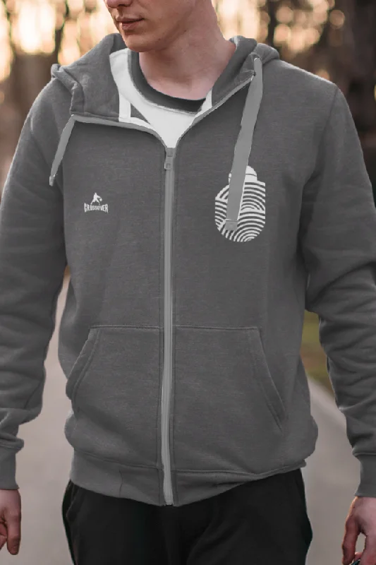 Extra Savings Minimal Wave, Full Zip Hoodie
