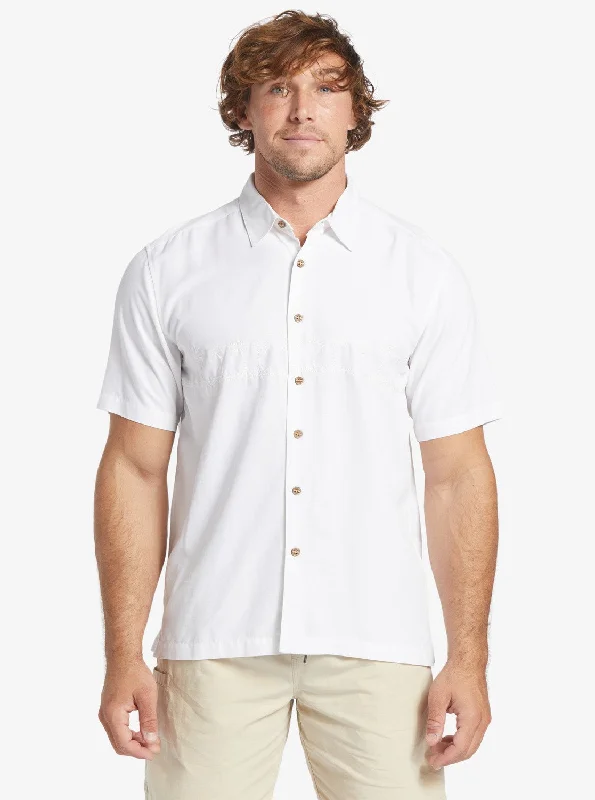 Weekend Offers That Amaze Quiksilver Short Sleeve Men's Woven Shirts Waterman
