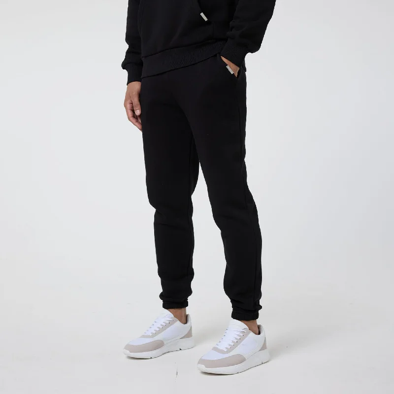 Customer Appreciation Sale Relaxed Fit Cuffed Jogger | Black
