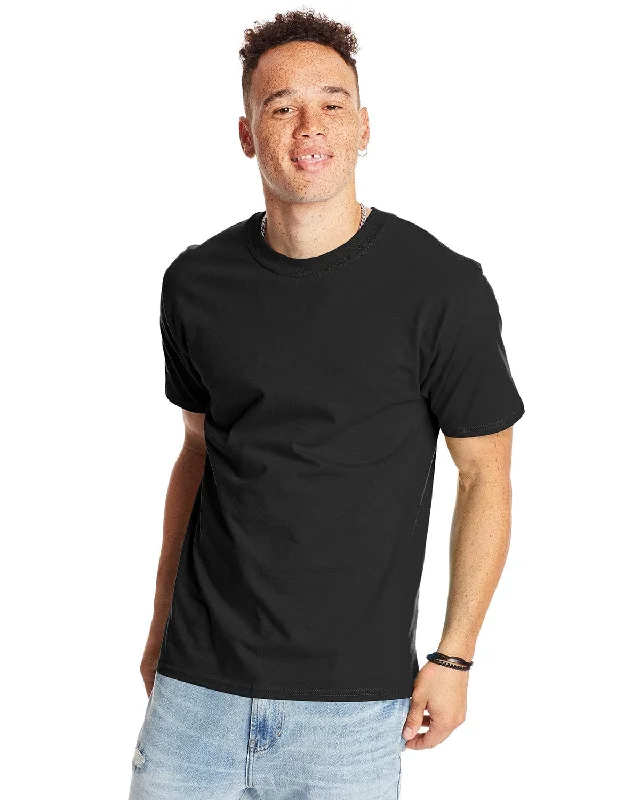 Massive Deals Hanes Beefy-T T-Shirt | Black