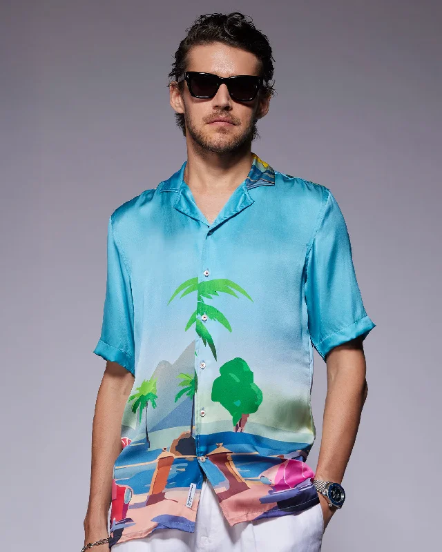 Huge Discounts 100% Silk Shirt - Montego