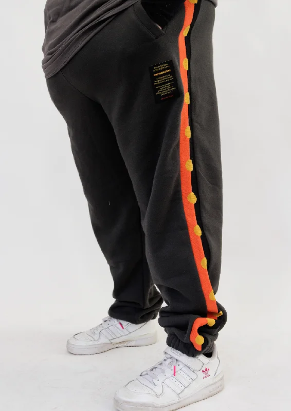Special Promotion Charcoal Flag Track Pants