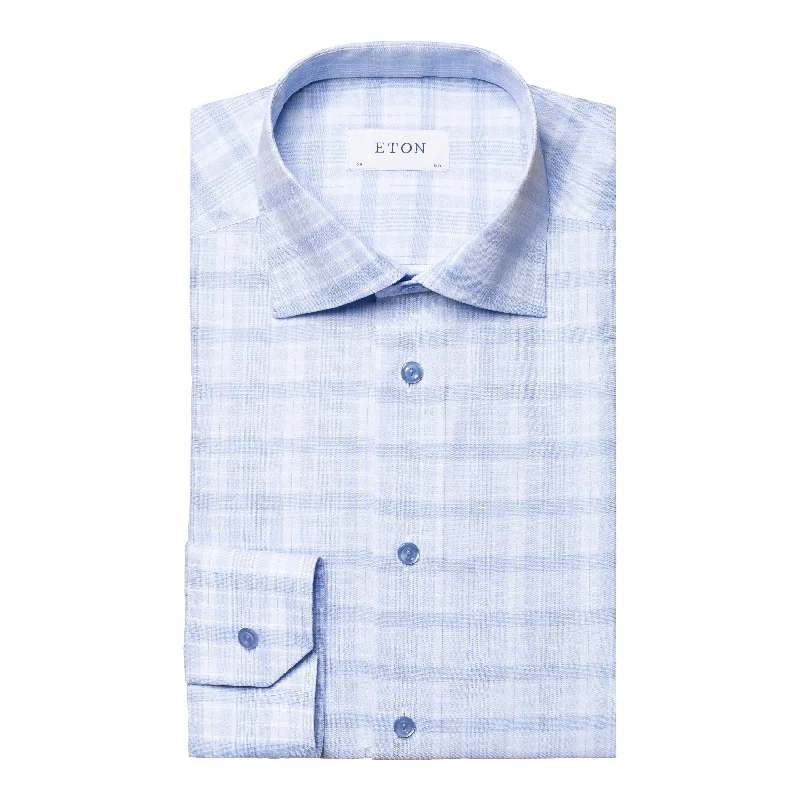 Weekend Deals That Please Slim Fit - Prince of Wales Checked Signature Twill Shirt Weekend Deals That Please Slim Fit - Prince of Wales Checked Signature Twill Shirt