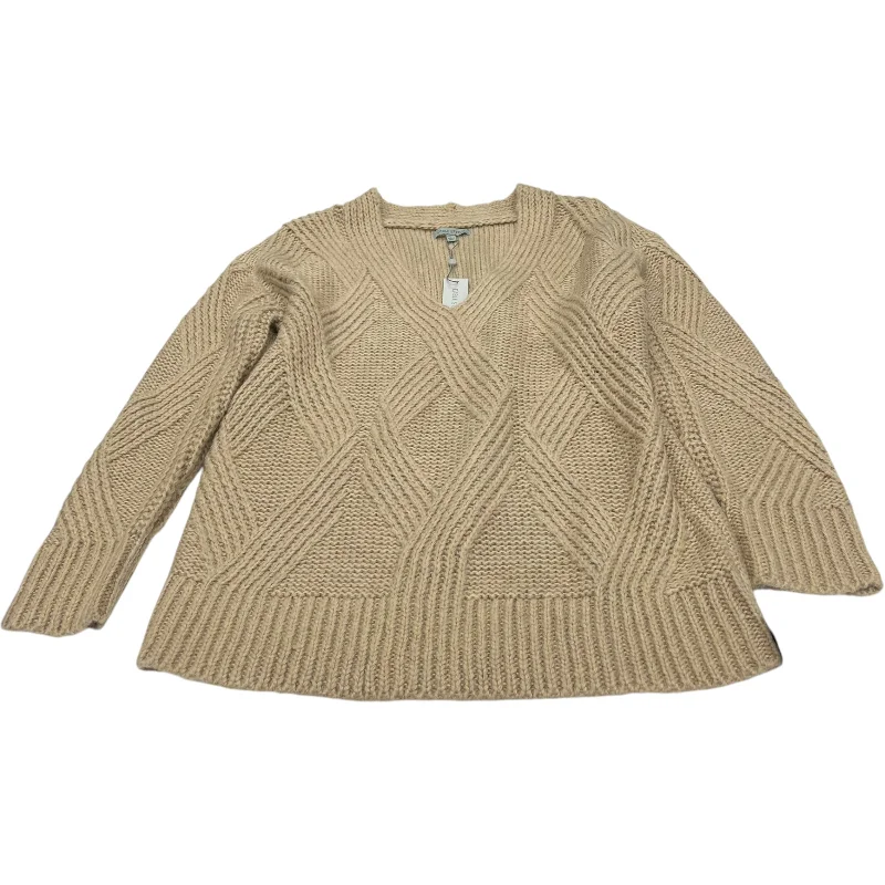 Low Price Sweater By Clothes Mentor In Brown, Size: L