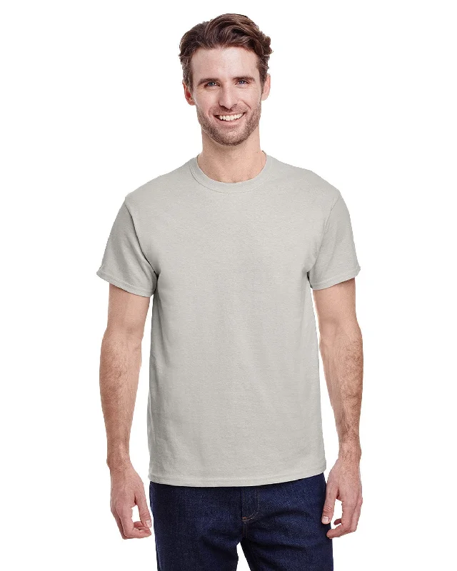 Early Bird Gildan Heavy Cotton T-Shirt | Ice Grey