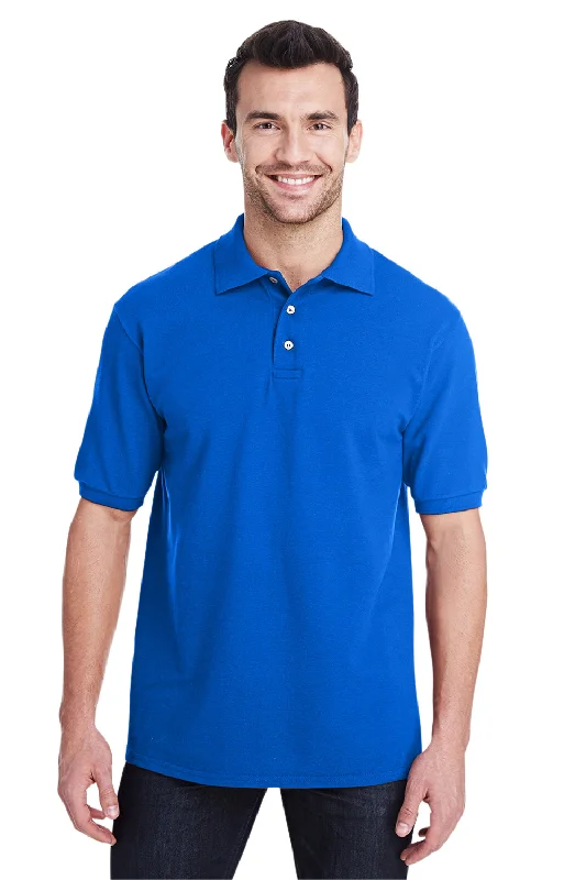 Bargain Alert Jerzees Mens Short Sleeve Polo Shirt - Royal Blue