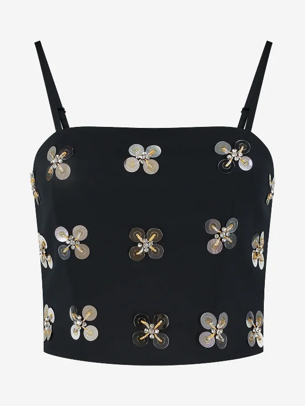 Weekend Savings Bonanza fayette top black