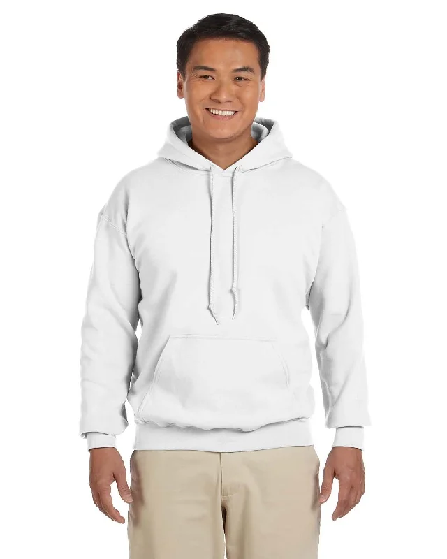 New Markdowns Gildan Lightweight 50/50 Hoodie Sweatshirt | White