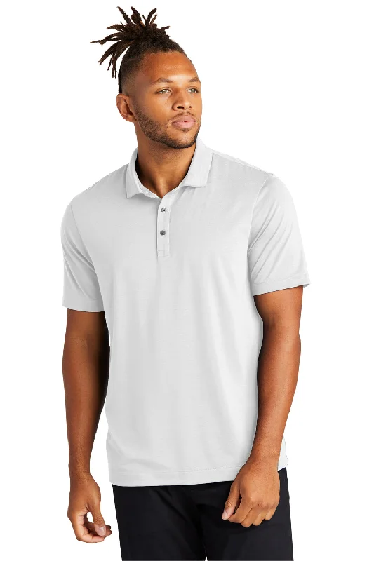 Must-Have Deals Mercer+Mettle Mens Moisture Wicking Short Sleeve Polo Shirt - White