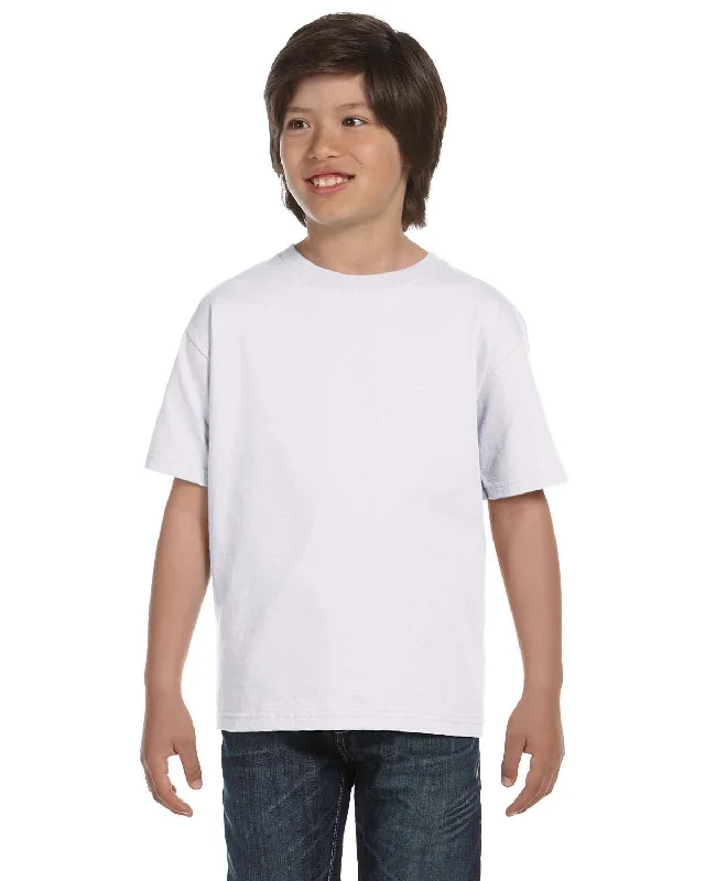 Act Now Hanes Youth ComfortSoft T-Shirt | White