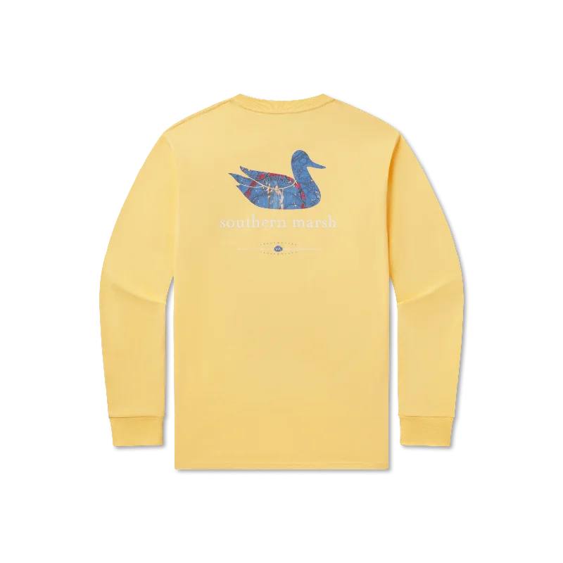 Final Clearance Authentic Heritage Tee - Virginia - Long Sleeve