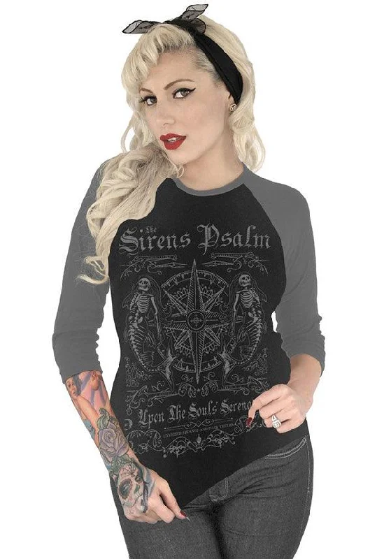 Weekend Offers That Please The Sirens Psalm | RAGLAN TEE