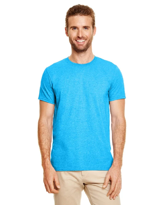 Price Cut Gildan SoftStyle T-Shirt | Heather Sapphire